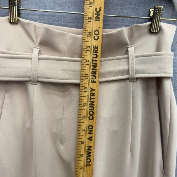 Babaton Aritzia Power Pants Wide Leg Belted High Rise Trousers Size 4 - Picture 11 of 13